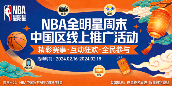 NBA全明星周末中国区线上推广活动案例